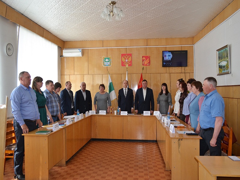 Первое заседание депутатов Думы Мокроусовского муниципального округа первого созыва